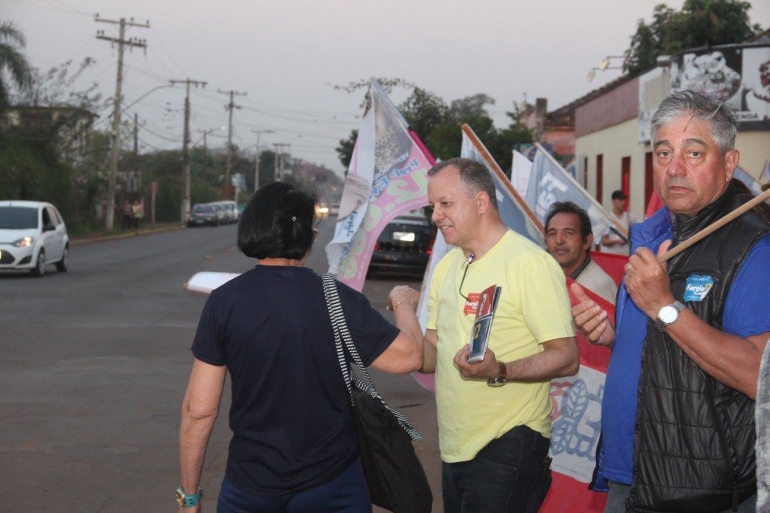 Farelo continua campanha em São Borja